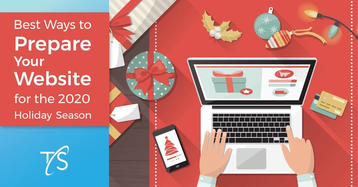 Holiday Website Prep blog banner