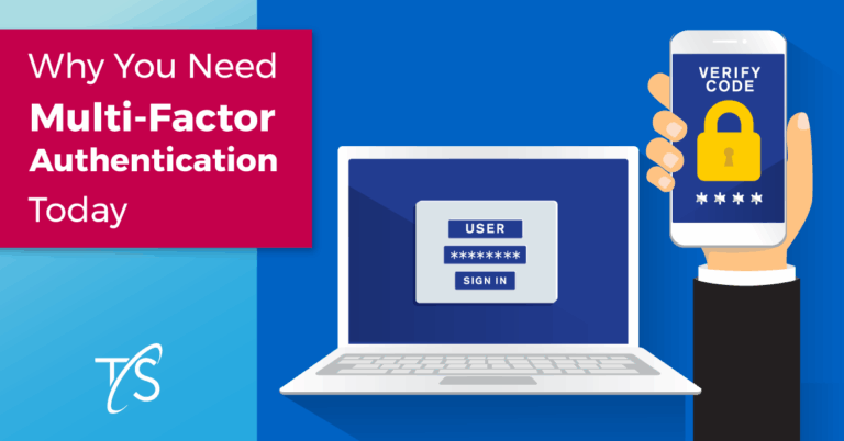 Secure multi-factor authentication for enhanced cybersecurity and business protection by Twin State Technical Services.