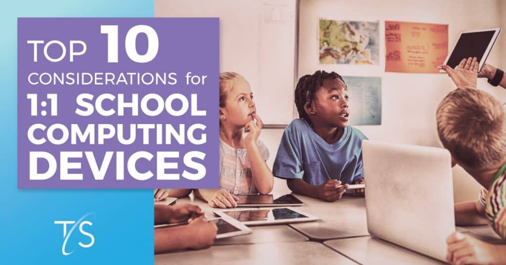 Banner for 1 to 1 school computing article