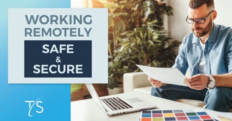 Remote IT support services for safe and secure remote work at Twin State Technical Services.