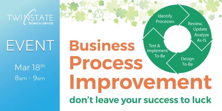 Efficient business process improvement for companies using cycle of identify, review, analyze, design, test, and implement to enhance operational efficiency.