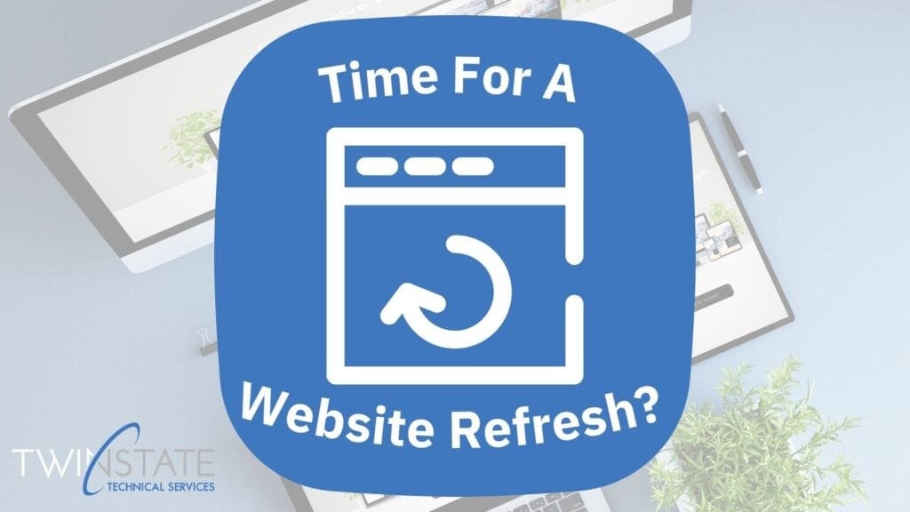 Time for a website refresh