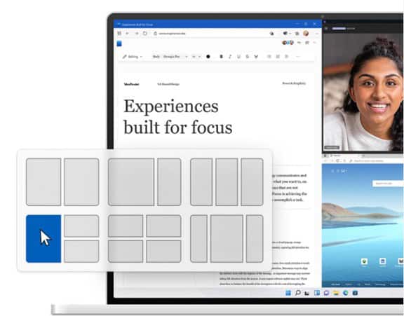 snap layouts