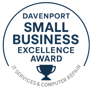 Davenport Small Business Excellence Award – IT Services & Computer Repair