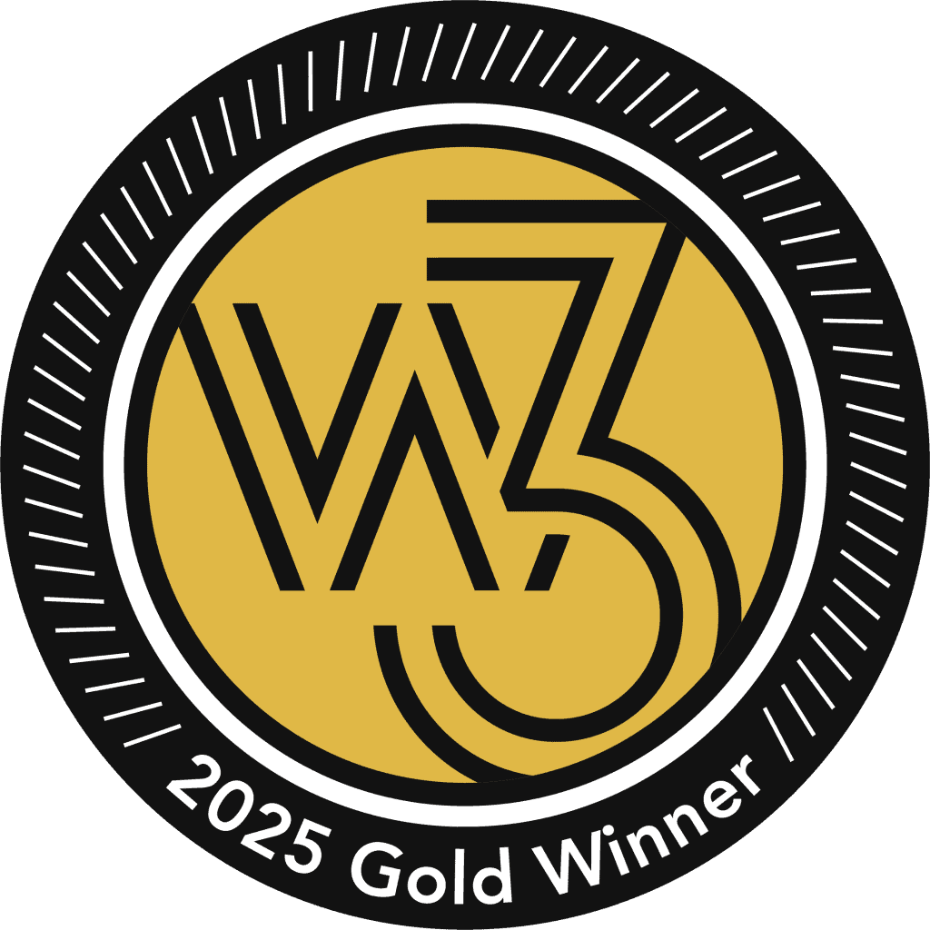 w3 2025 Gold Winner