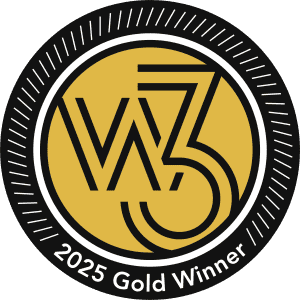 w3 2025 Gold Winner