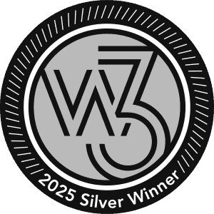 w3 2025 Silver Winner