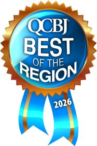 QCBI Best of the Region 2026 award badge for Twin State Technical Services in the Quad Cities area.